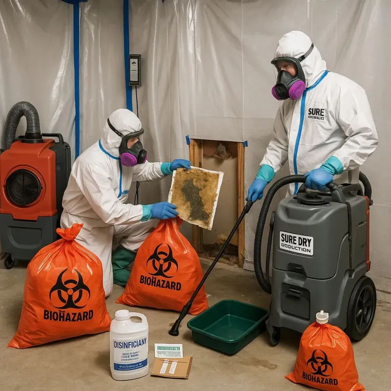 Contaminated Water Handling Protocols process in Conway, AR