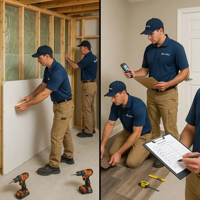 Repairs and Reconstruction process in Conway, AR