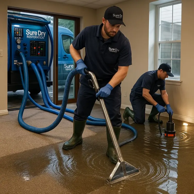 Water Extraction and Removal process in Conway, AR